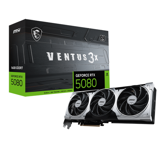 MSI Geforce RTX 5080 Ventus 3X Plus 16GB NVIDIA Graphic Card