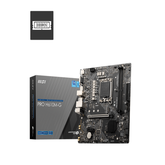 MSI Pro H610M-G Wifi DDR5 Intel Motherboard