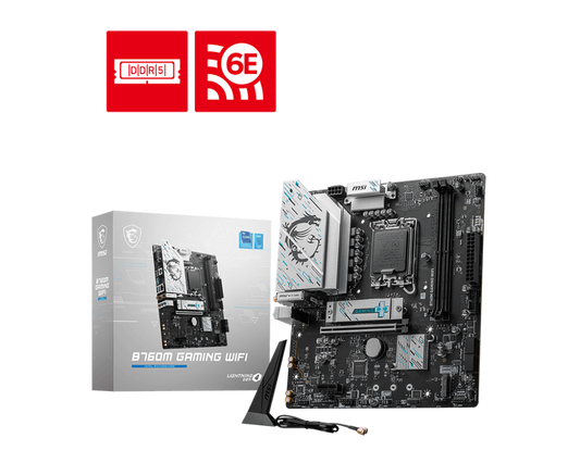 MSI B760M Wifi DDR5 Gaming Intel Motherboard