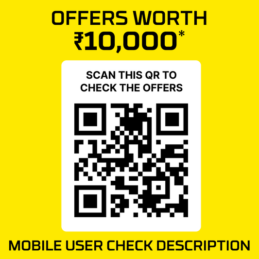 Rs.10,000* worth Benefits - Check Description for More Details