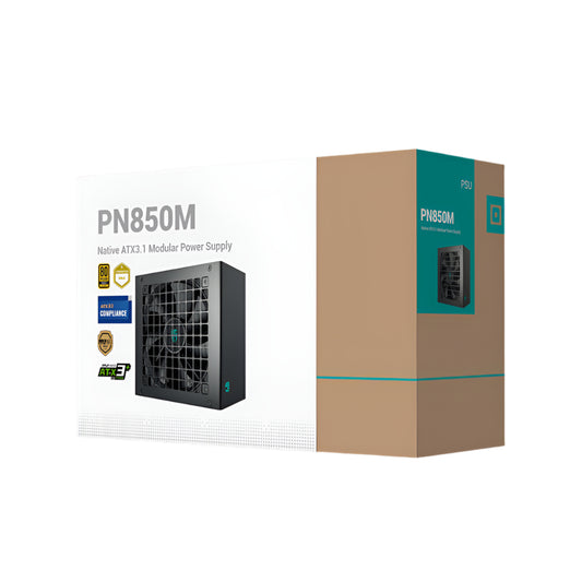 DEEPCOOL Gamer Strom PN850M 850W 80 Plus Gold Fully Modular ATX 3.1 Power Supply