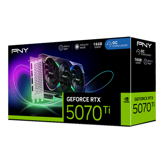 PNY GeForce RTX 5070 Ti ARGB OC 16GB Nvidia Graphic Card