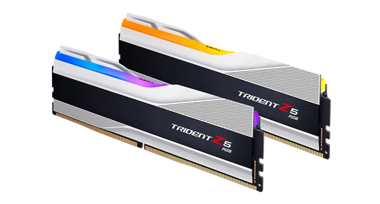 G.Skill Trident Z5 RGB 64GB (32X2) 6000Mhz CL30 DDR5 Ram (White)