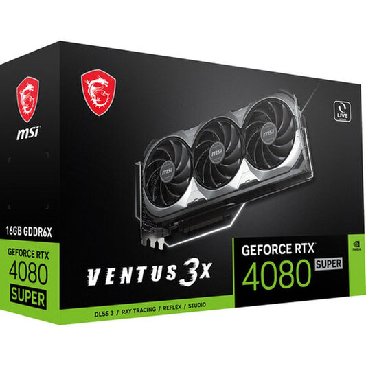 MSI GeForce RTX 4080 SUPER VENTUS 3X 16GB Graphic Card