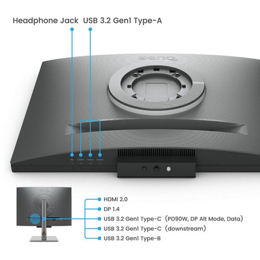 BENQ RD280U 28 Inch UHD 60Hz IPS Panel 100% SRGB 5MS Professional Monitor
