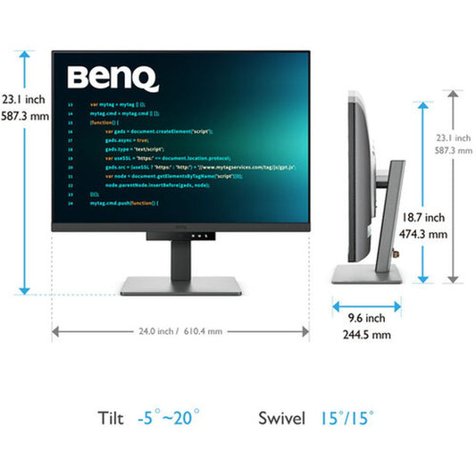 BENQ RD280U 28 Inch UHD 60Hz IPS Panel 100% SRGB 5MS Professional Monitor