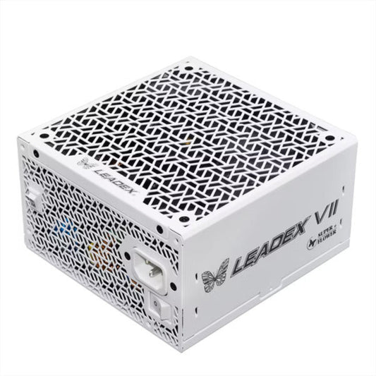 SUPER FLOWER Leadex VII Platinum Pro 1200W Fully Modular ATX 3.0 Power Supply ( 1200W ) ( White )