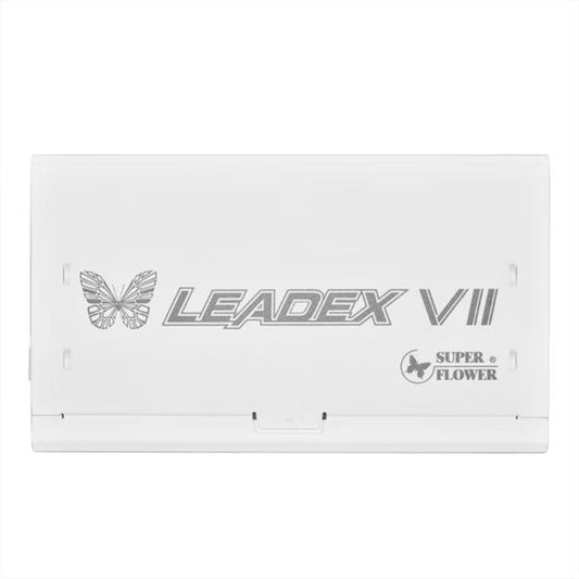 SUPER FLOWER Leadex VII Platinum Pro 1200W Fully Modular ATX 3.0 Power Supply ( 1200W ) ( White )