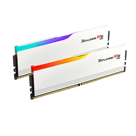 G.SKILL Ripjaws M5 RGB 32GB ( 16GBx2 ) 6000MHz DDR5 RAM ( White )