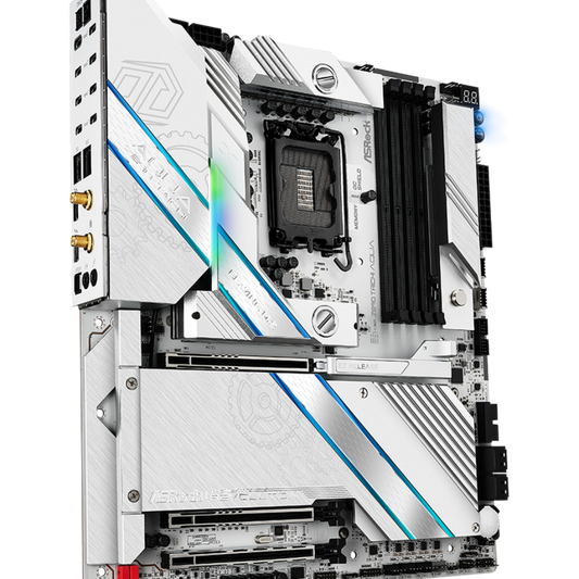 ASROCK Z890 Taichi Aqua Wifi DDR5 Intel Motherboard ( White )