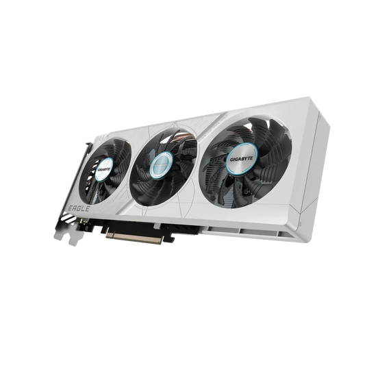 GIGABYTE GeForce RTX 4060 Eagle Ice OC 8GB Nvidia Graphic Card (White)