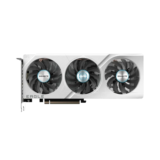 GIGABYTE GeForce RTX 4060 Eagle Ice OC 8GB Nvidia Graphic Card (White)