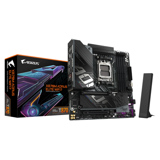 GIGABYTE X870M Aorus Elite Wifi7 DDR5 AMD Motherboard