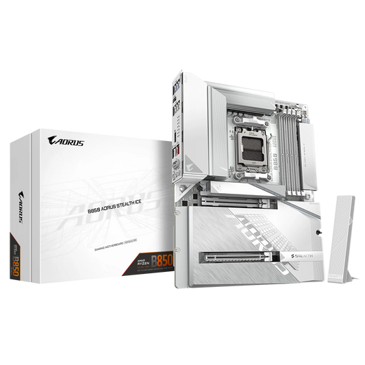 GIGABYTE B850 Aorus Stealth ICE DDR5 AMD Motherboard