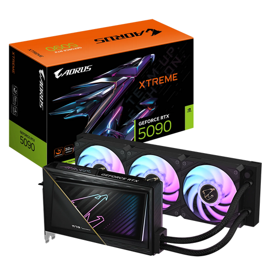 GIGABYTE Aorus GeForce RTX 5090 Xtreme Waterforce 32GB NVIDIA Graphic Card