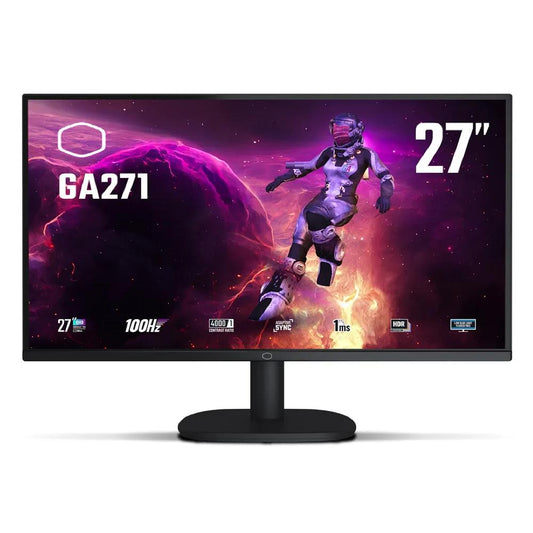 Cooler Master GA271 27 Inch QHD 100Hz VA Panel 95% SRGB 1MS Adaptive Free Sync VA Gaming Monitor