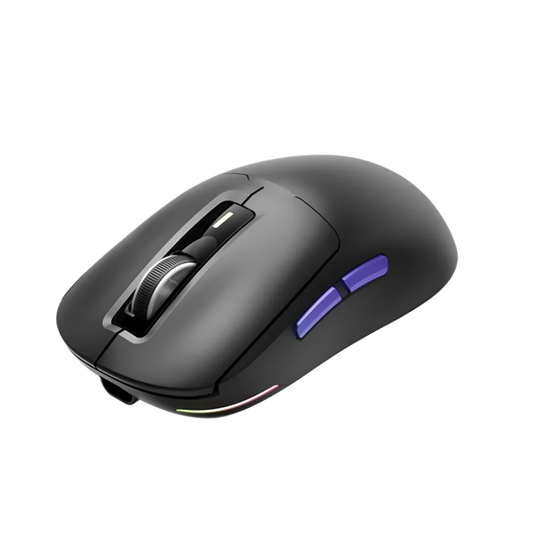 KREO Pegasus Ultra Light Wireless Ambidextrous Gaming Mouse ( 26000DPI / 6 macro Buttons ) ( Black)