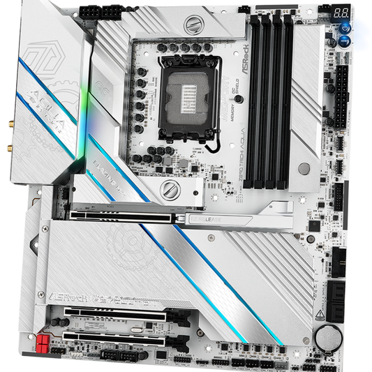 ASROCK Z890 Taichi Aqua Wifi DDR5 Intel Motherboard ( White )