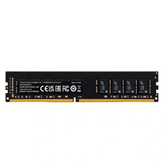 VERBATIM 16GB ( 16GB x 1 ) 3200MHz DDR4 RAM ( Black ) ( CL22 )