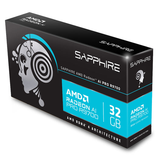 SAPPHIRE Radeon AI Pro R9700 32GB AMD Graphic Card
