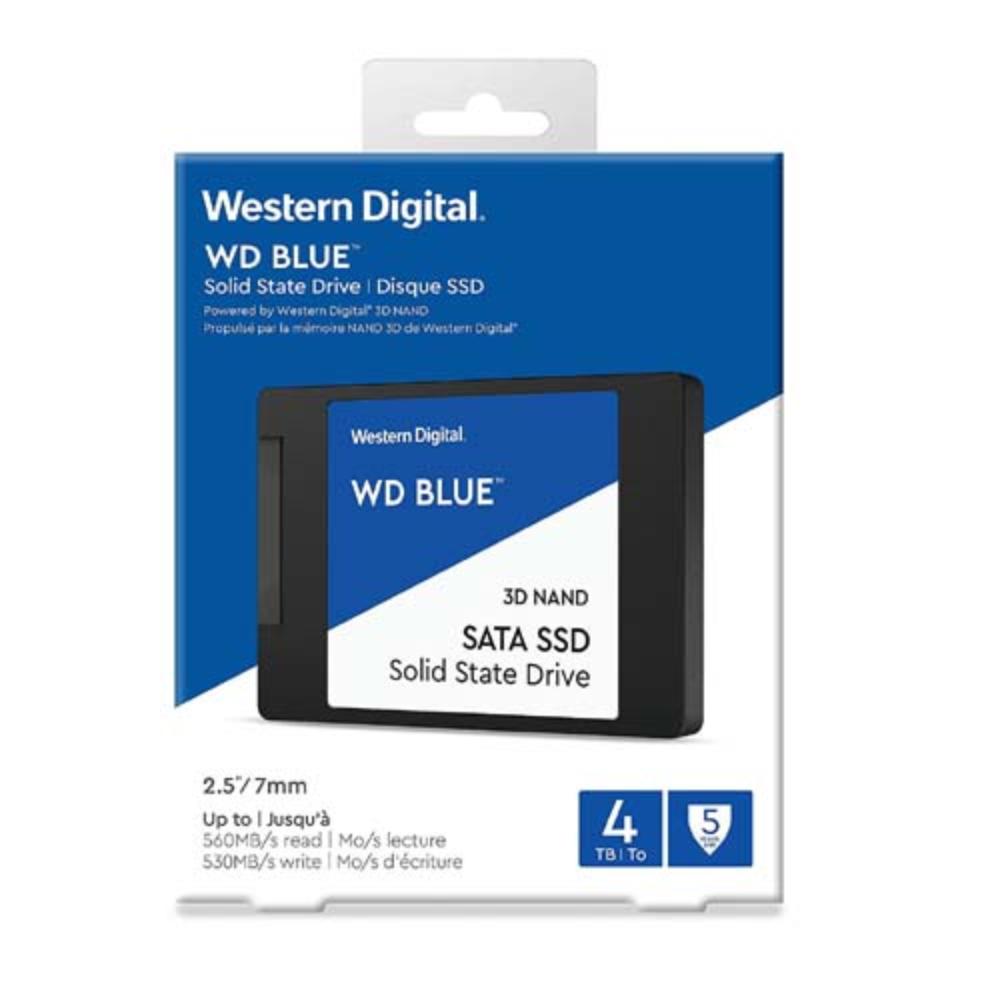 WESTERN DIGITAL Blue 4TB 3D Nand SATA Gen Internal Solid State Drive (SSD)