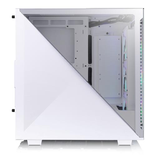 Thermaltake Divider 500 TG Snow ARGB White Mid Tower Cabinet