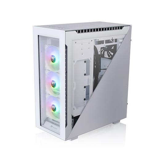 Thermaltake Divider 500 TG Snow ARGB White Mid Tower Cabinet