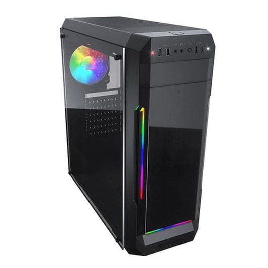 COUGAR MX331-T ARGB ATX Mid Tower Cabinet (Black)