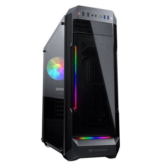 COUGAR MX331-T ARGB ATX Mid Tower Cabinet (Black)