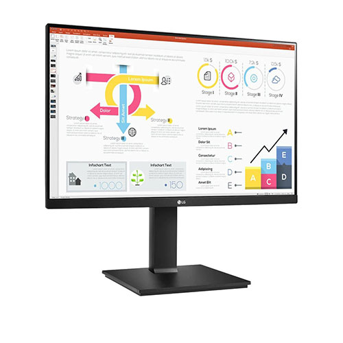 LG 24QP750 24inch QHD IPS Monitor with Daisy Chain and USB Type-C