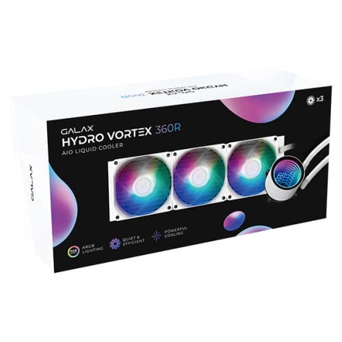 GALAX Hydro Vortex 360R ARGB White AIO Liquid Cooler