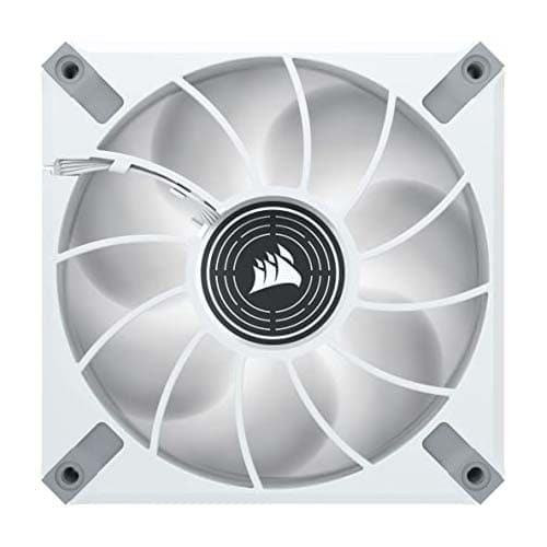 Corsair ML120 LED ELITE White Premium 120mm PWM Magnetic Levitation Fan (White)