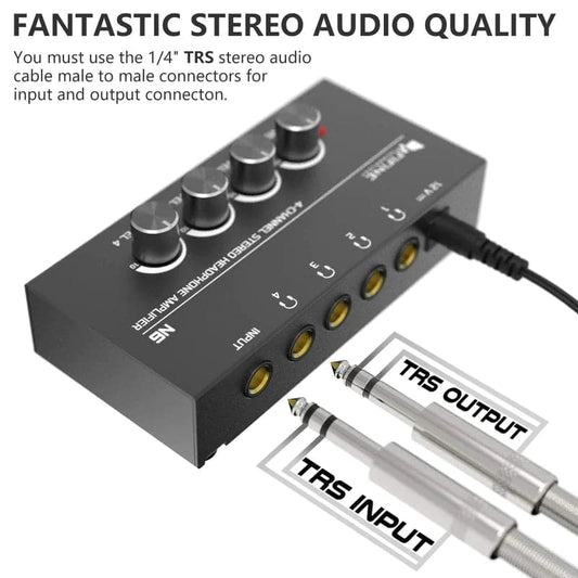 FIFIINE N6 Stereo Headphone Amplifier