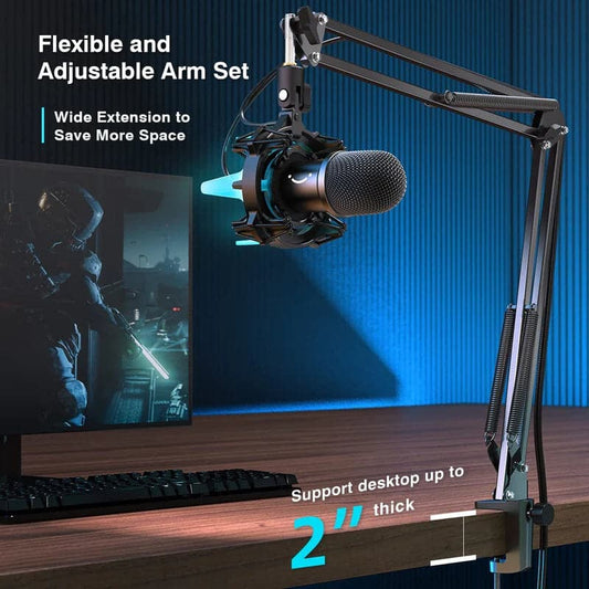 FiFine Amplirocket K651 USB Dynamic Microphone kit