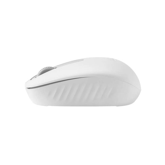 LOGITECH M196 Wireless-Bluetooth Ambidextrous Gaming Mouse ( Off-White ) ( M196 ) ( 1000DPI / 3 Macro Buttons ) 