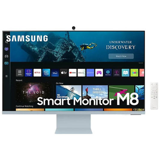 SAMSUNG M8 LS32CM80BUWXXL 32 Inch 4K UHD 60Hz VA Panel 99%SRGB 4MS VA Gaming Monitor