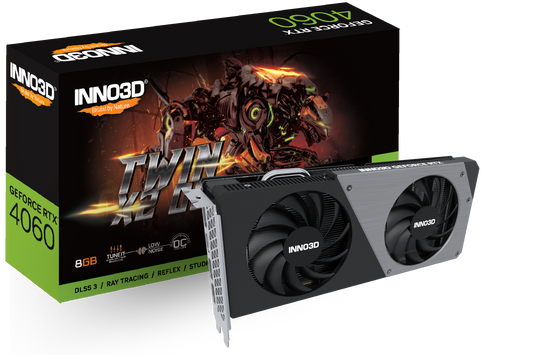 Inno3d GeForce RTX 4060 Twin X2 OC Graphics Card