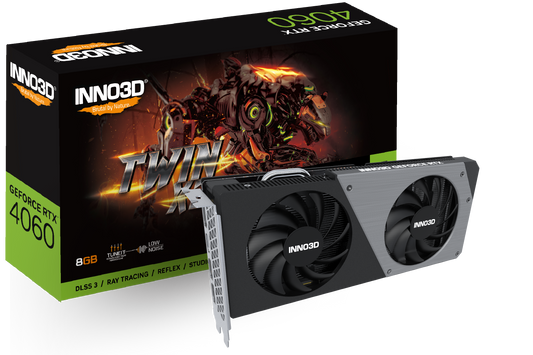 INNO3D GeForce RTX 4060 Twin X2 Nvidia Graphic Card