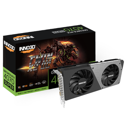 INNO3D GeForce RTX 4070 Twin X2 OC Nvidia Graphic Card