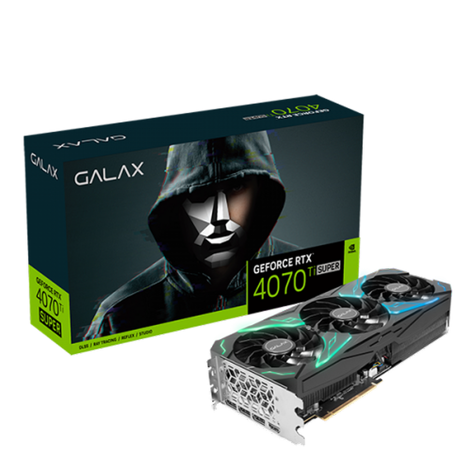 Buy GALAX GeForce RTX 4070 Ti Super SG (1-Click OC) 16GB Nvidia Graphic ...