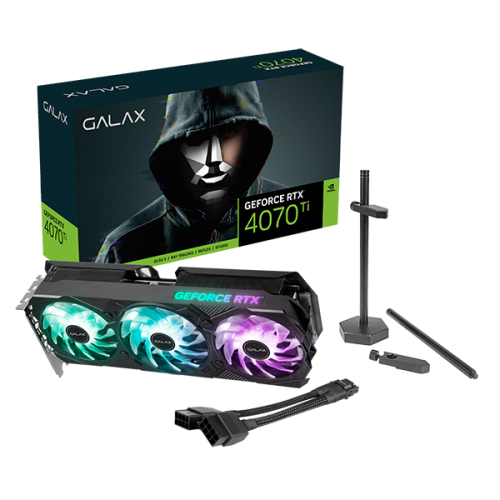 GALAX GeForce RTX 4070 Ti EX Gamer 1-Click OC V2 Graphics Card