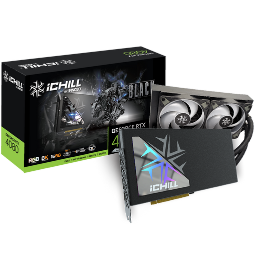 INNO3D GeForce RTX 4080 IChill Black 16GB Nvidia Graphic Card