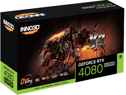 INNO3D GeForce RTX 4080 SUPER X3 Graphic Card