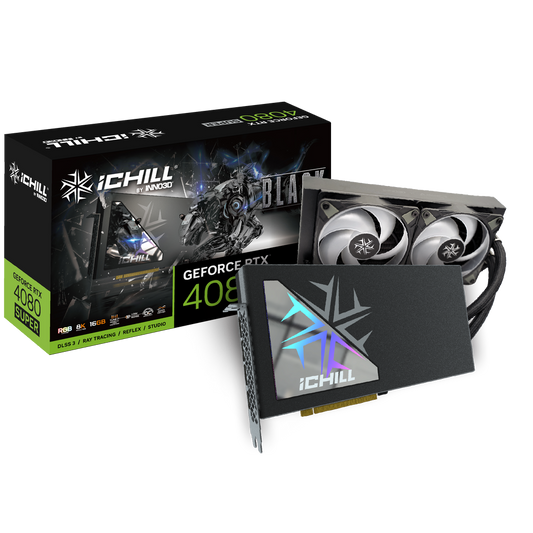 INNO3D GeForce RTX 4080 Super IChill Black 16GB Nvidia Graphic Card