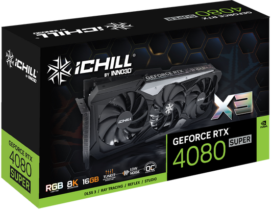 INNO3D GeForce RTX 4080 SUPER ICHILL X3 Graphic Card