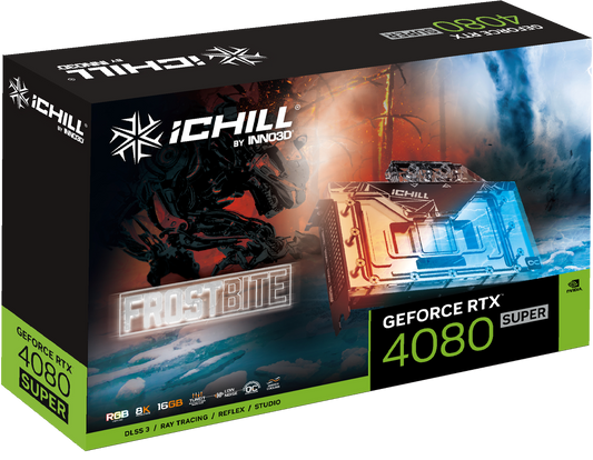 INNO3D GeForce RTX 4080 SUPER ICHILL FROSTBITE Graphic Card