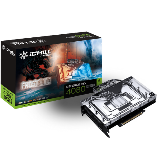 INNO3D GeForce RTX 4080 Super IChill FrostBite 16GB Nvidia Graphic Card