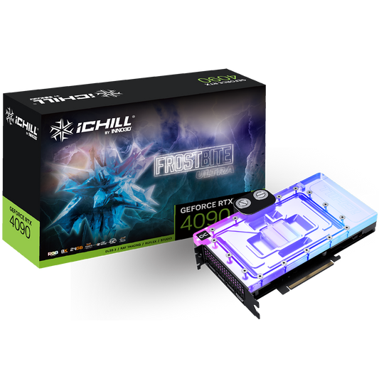 INNO3D GeForce RTX 4090 IChill FrostBite Ultra 24GB Nvidia Graphic Card