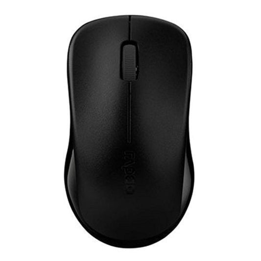 RAPOO 1620 Wireless Ambidextrous Mouse ( Black ) ( 1000DPI / 3 Macro Buttons ) 
