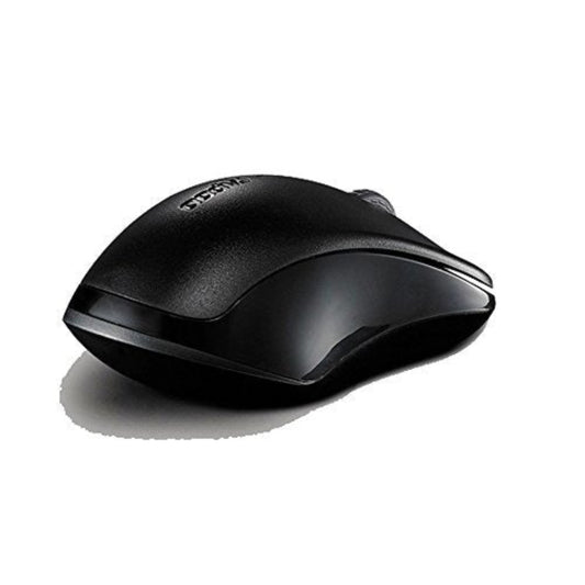 RAPOO 1620 Wireless Ambidextrous Mouse ( Black ) ( 1000DPI / 3 Macro Buttons ) 